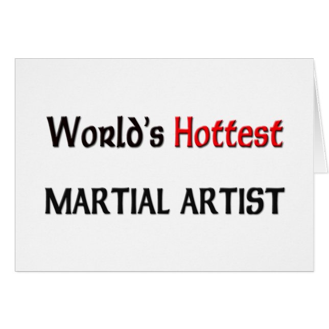 Worlds Hottest Martial Artist (Front Horizontal)