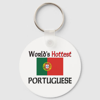 World's Hottest Portuguese Key Ring