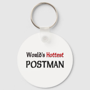 Worlds Hottest Postman Key Ring