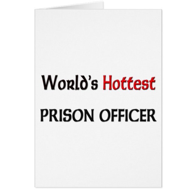 Worlds Hottest Prison Officer (Front)