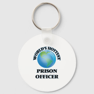 World's Hottest Prison Officer Key Ring