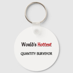 Worlds Hottest Quantity Surveyor Key Ring