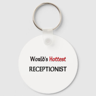 Worlds Hottest Receptionist Key Ring