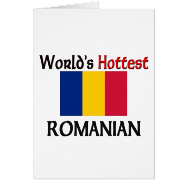 World's Hottest Romanian (Front)