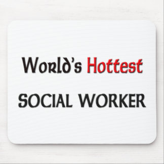 Worlds Hottest Social Worker Mouse Mat