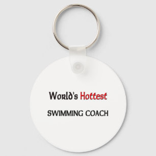 Worlds Hottest Swimming Coach Key Ring