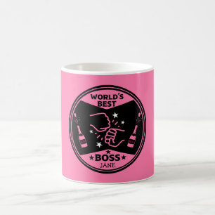 World's lady Greatest Boss Coffee Mug