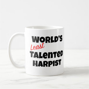 World's Least Talented Harpist  Mug Gag Gift