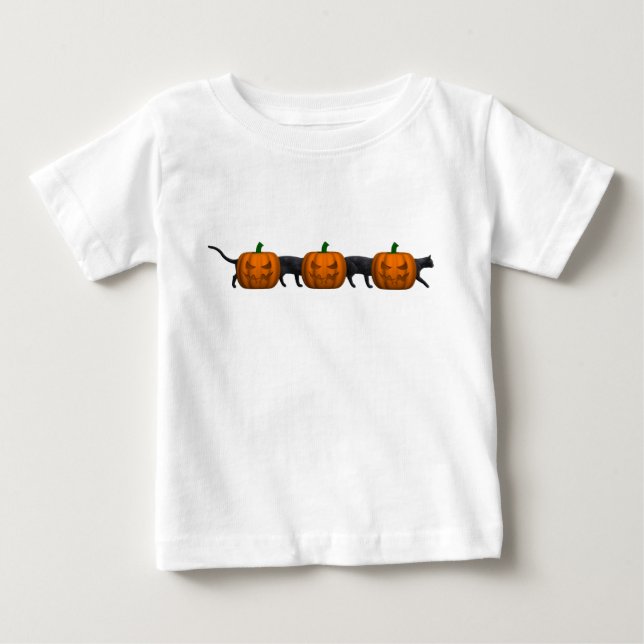 World's Longest Cat Baby T-Shirt (Front)