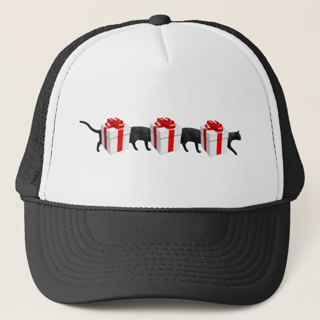 World's Longest Cat Trucker Hat (Front)