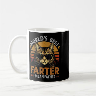 Worlds Loud Noiseser Mean Father Fathers Day Funny Coffee Mug