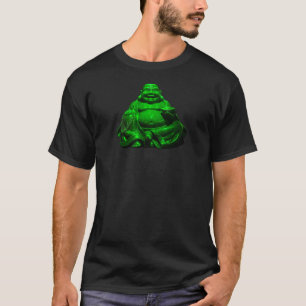 World's Luckiest Jade Green Laughing Buddha T T-Sh T-Shirt
