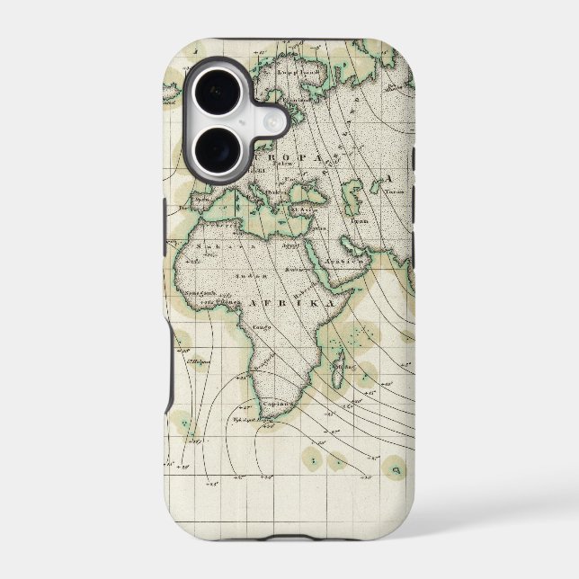 World's magnetic declination (Back)