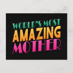 World's Most Amazing Mother's Day   Postcard