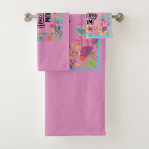 World's Most Amazing Mum  Bath Towel Set