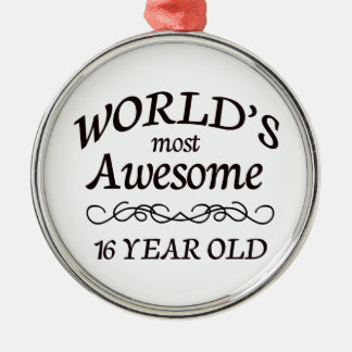 World's Most Awesome 16 Year old Metal Tree Decoration
