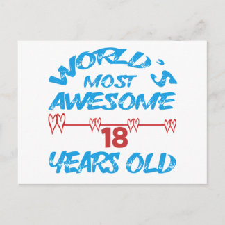 World's most awesome 18 years old postcard
