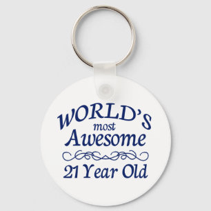 World's Most Awesome 21 Year Old Key Ring