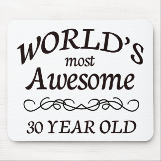 World's Most Awesome 30 Year Old Mouse Mat