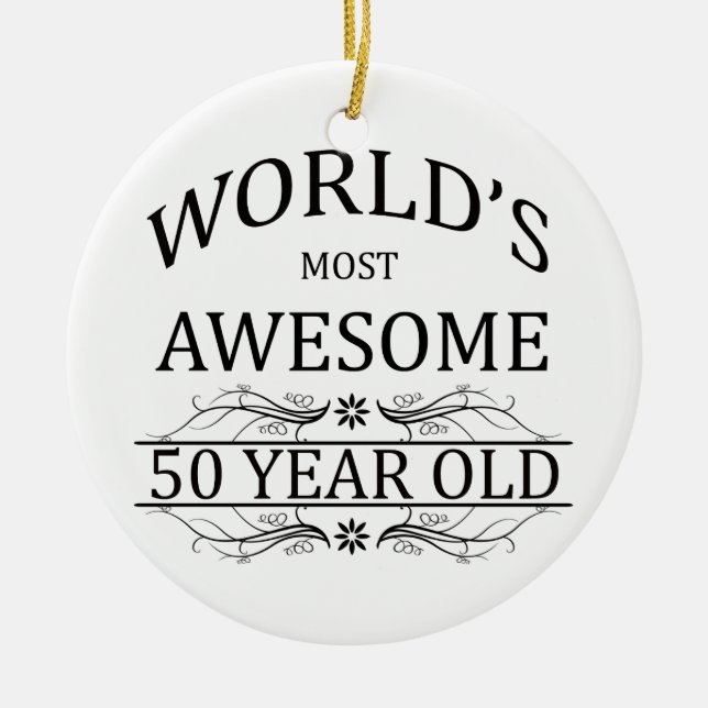 World's Most Awesome 50 Year Old Ceramic Tree Decoration (Front)