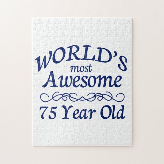 World's Most Awesome 75 Year Old Jigsaw Puzzle (Vertical)