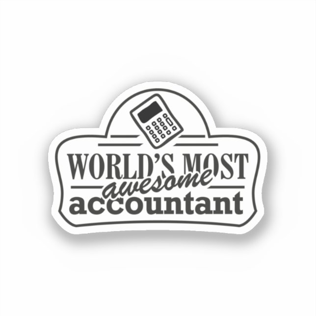World's Most Awesome Accountant (Front)