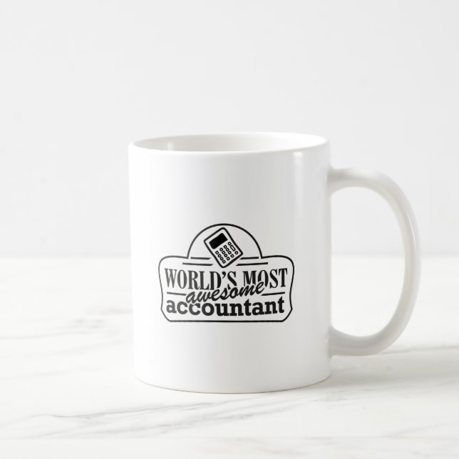 World's Most Awesome Accountant Coffee Mug (Right)
