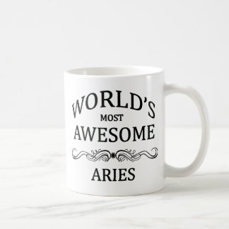 World's Most Awesome Aries Coffee Mug