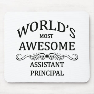 World's Most Awesome Assistant Principal Mouse Mat