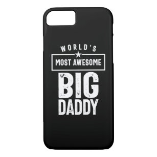World's Most Awesome Big Daddy   Father Grandfathe Case-Mate iPhone Case