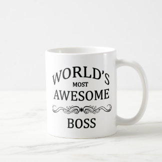 World's Most Awesome Boss Coffee Mug