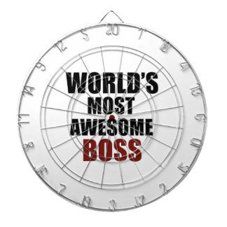 World's most awesome Boss Dartboard