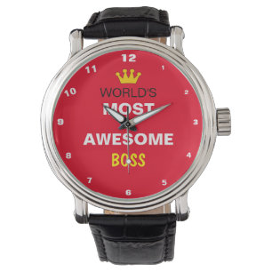 Worlds Most Awesome - BOSS / the best one Watch