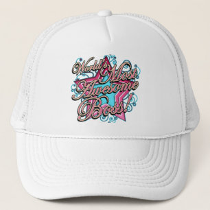 Worlds Most Awesome Boss Trucker Hat