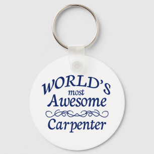 World's Most Awesome Carpenter Key Ring