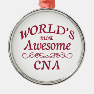 World's Most Awesome CNA Metal Tree Decoration