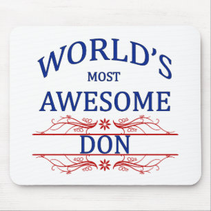 World's Most Awesome DON Mouse Mat