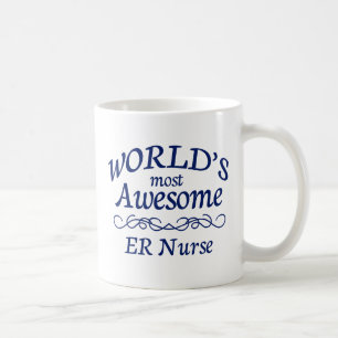 World's Most Awesome ER Nurse Coffee Mug