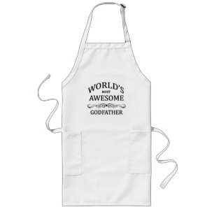 World's Most Awesome Godfather Long Apron