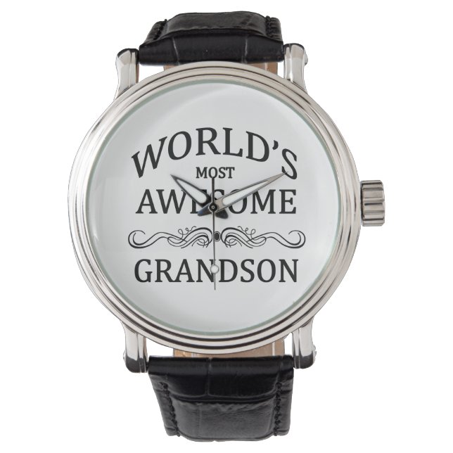 World's Most Awesome Grandson Watch (Front)