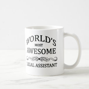 World's Most Awesome Legal Assistant Coffee Mug