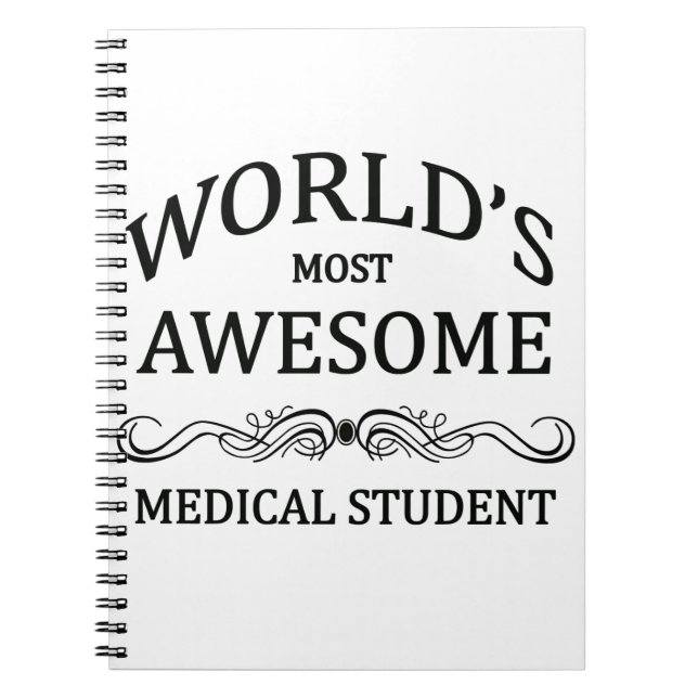 World's Most Awesome Medical Student Notebook (Front)