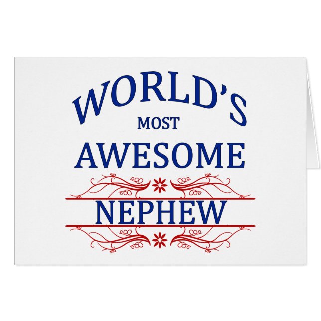 World's Most Awesome Nephew (Front Horizontal)