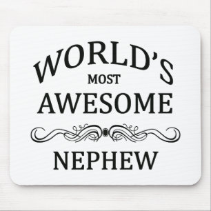 World's Most Awesome Nephew Mouse Mat