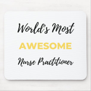 World's Most Awesome Nurse Practitioner 2 Mouse Mat