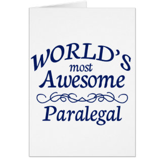 World's Most Awesome Paralegal