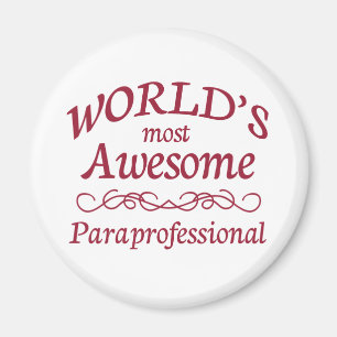 World's Most Awesome Paraprofessional Magnet