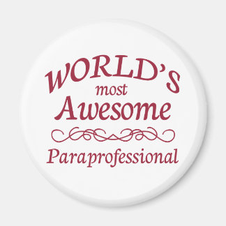 World's Most Awesome Paraprofessional Magnet