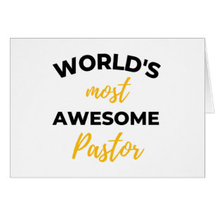 World's Most Awesome Pastor bl