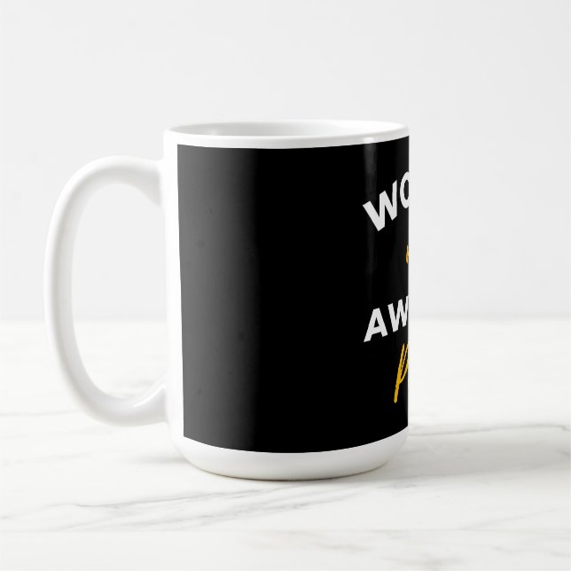 World's Most Awesome Pastor Coffee Mug (Left)